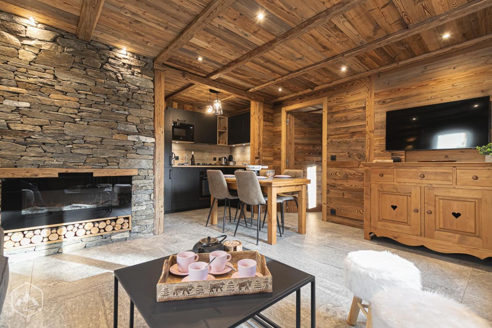 בסאן Chalet Les Cocales Residence Sejour Et Nuitees B&B - Appartement Pin Cembro מראה חיצוני תמונה